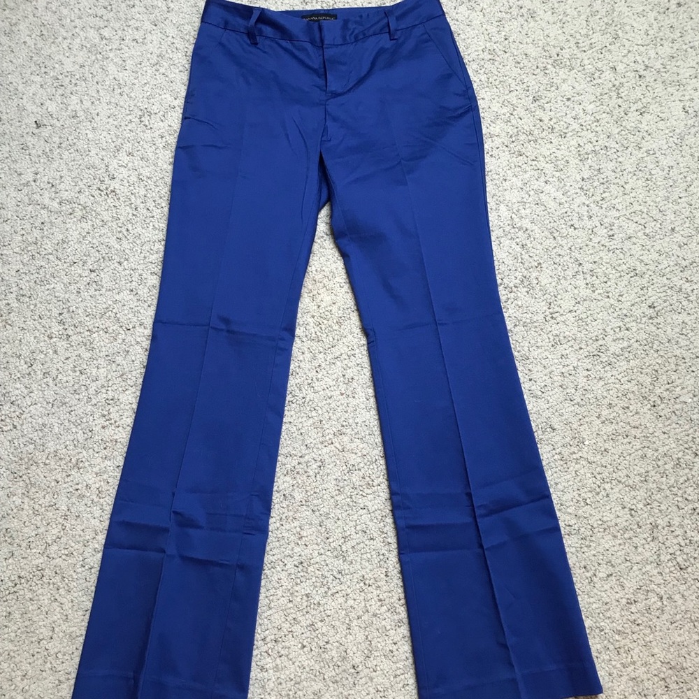 Banana Republic Sapphire Blue Dress Pant